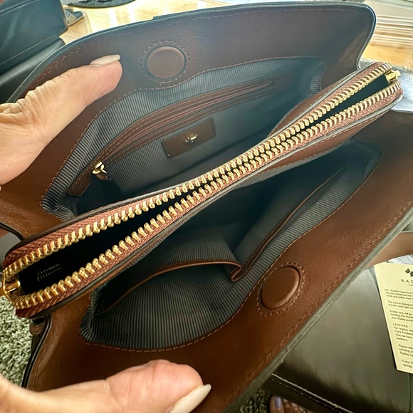 Radley London brown leather bag. - Picture 4 of 5
